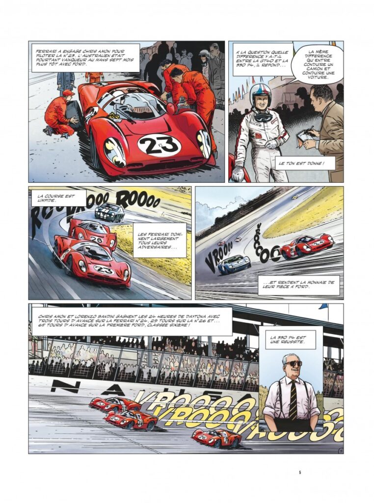 Michel Vaillant Légendes tome 4 Graton planche 5