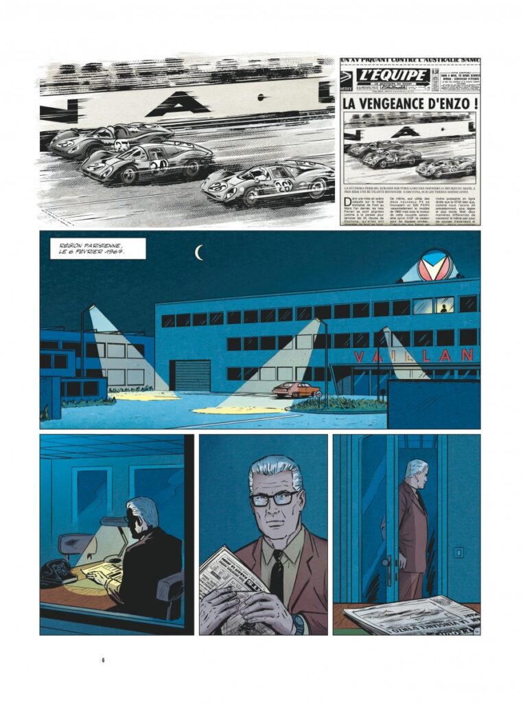 Michel Vaillant Légendes tome 4 Graton planche 6