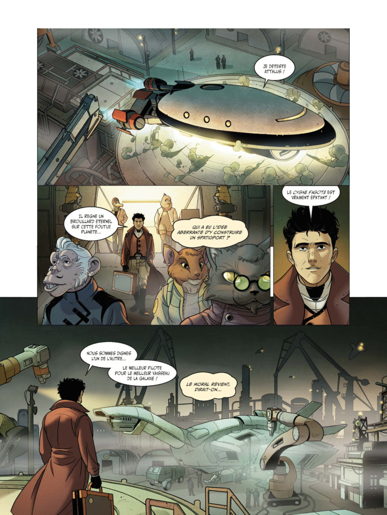 Star Pilot Les Humanoïdes Associés planche