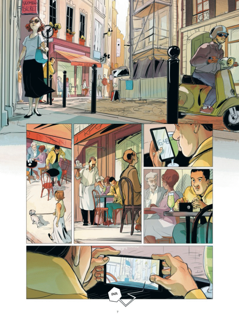 La brigade Verhoeven tome 3 Rue de Sèvres planche