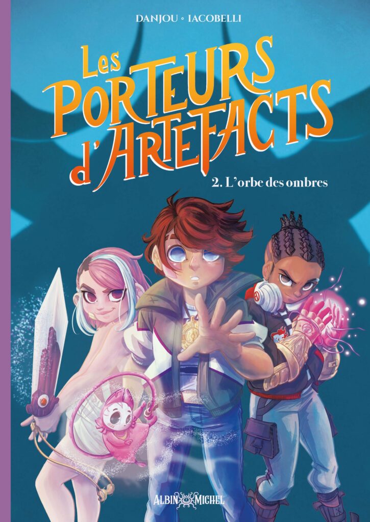 Les Porteurs d'Artefacts tome 2 Albin Michel couverture