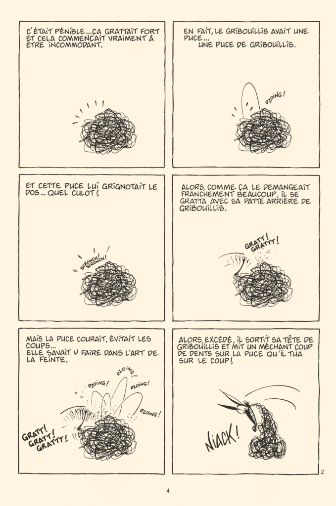 Les incroyables aventures de Gribouillis Delcourt Turf p4