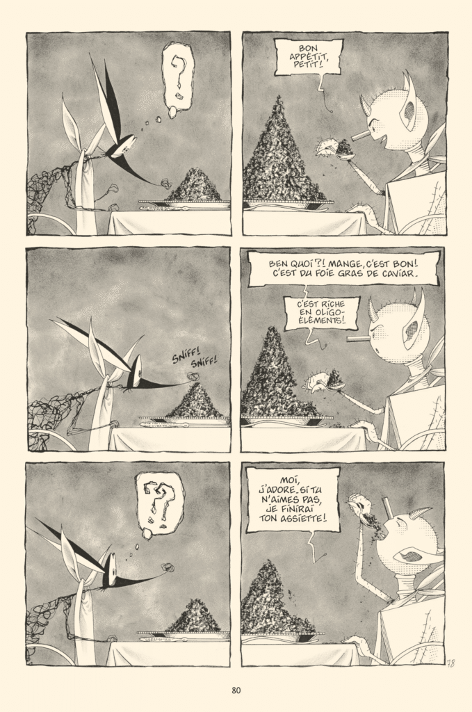 Les incroyables aventures de Gribouillis Delcourt Turf p80