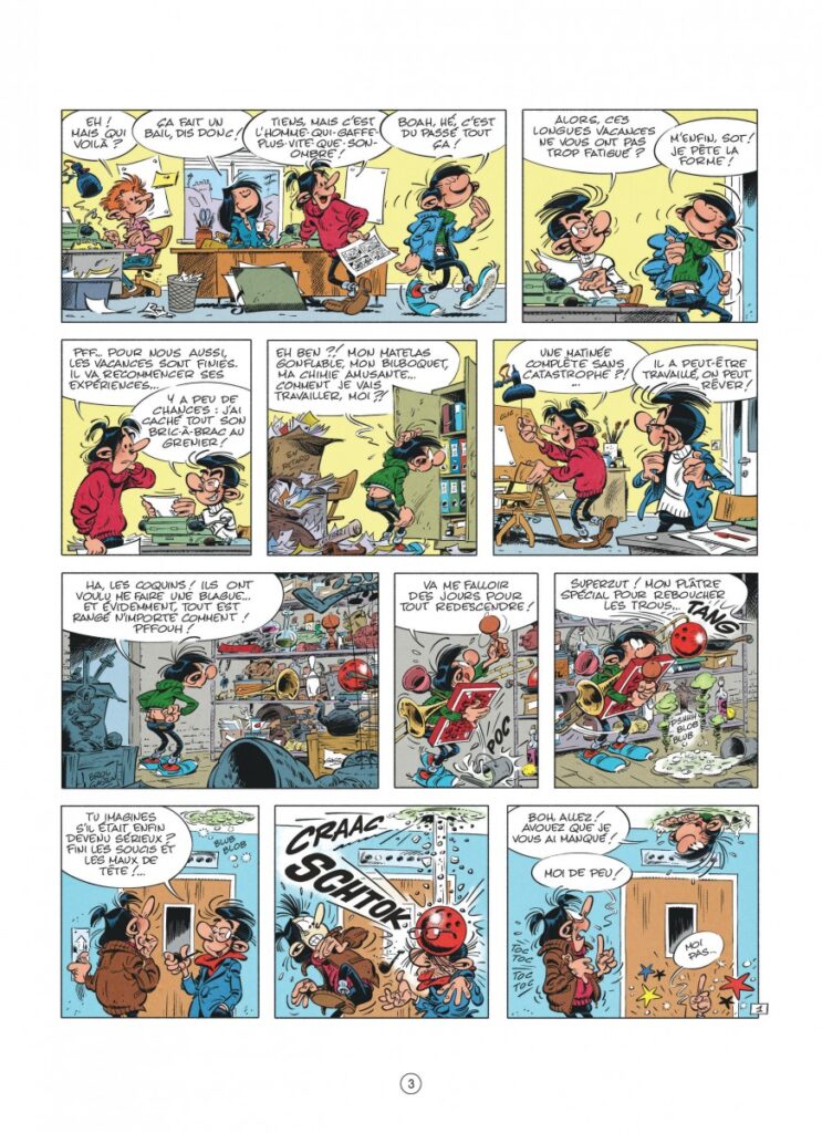 Gaston tome 22 Delaf ©Dupuis