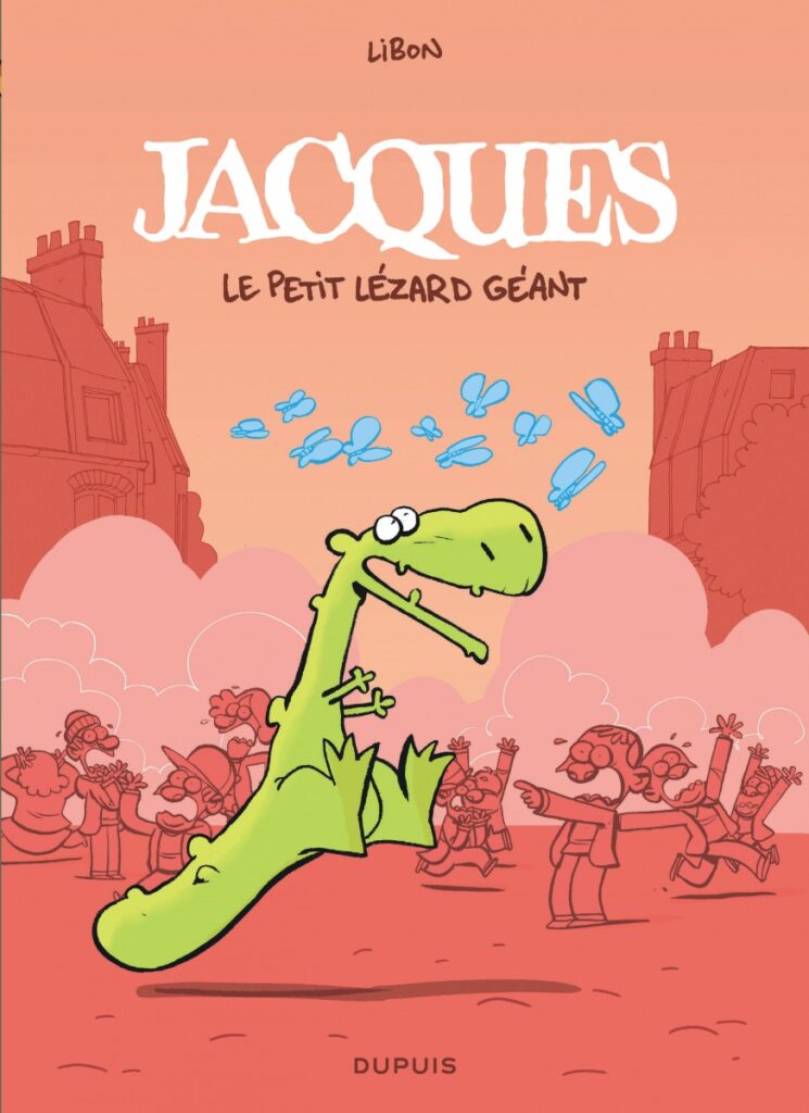 Jacques le petit lézard géant Dupuis couverture