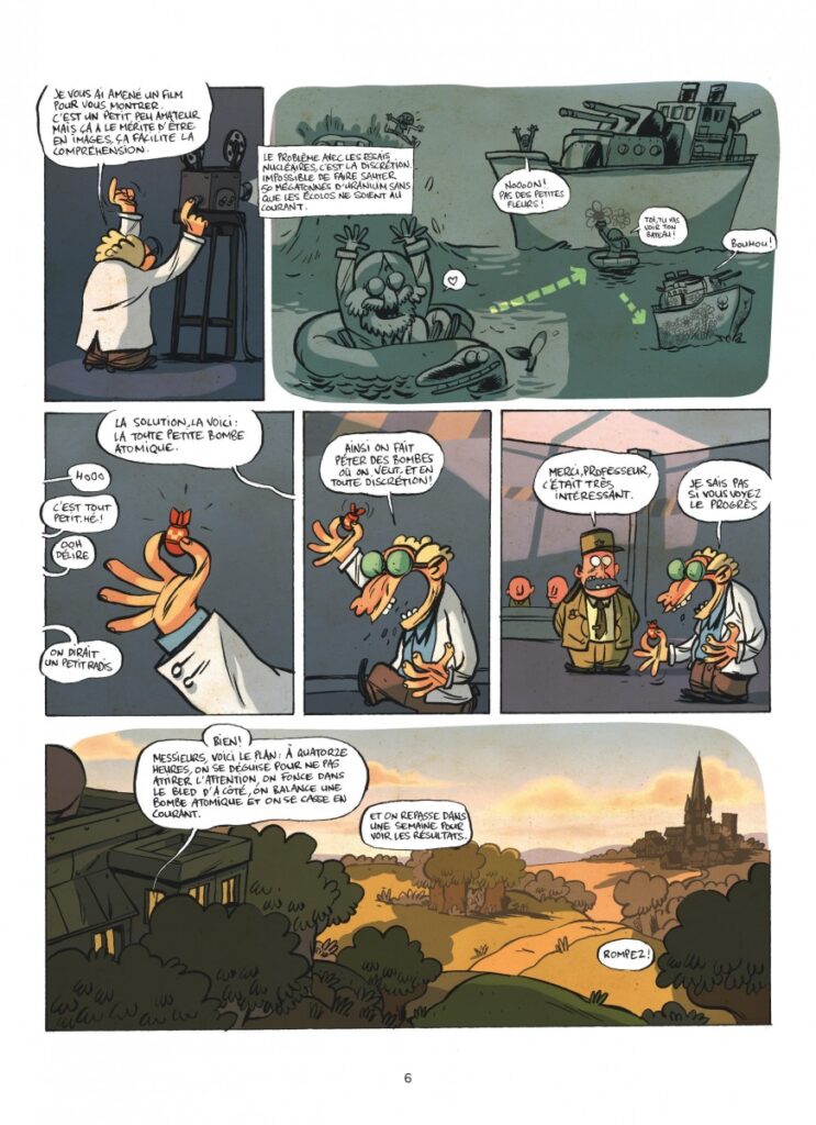 Jacques le petit lézard géant Dupuis planche 6