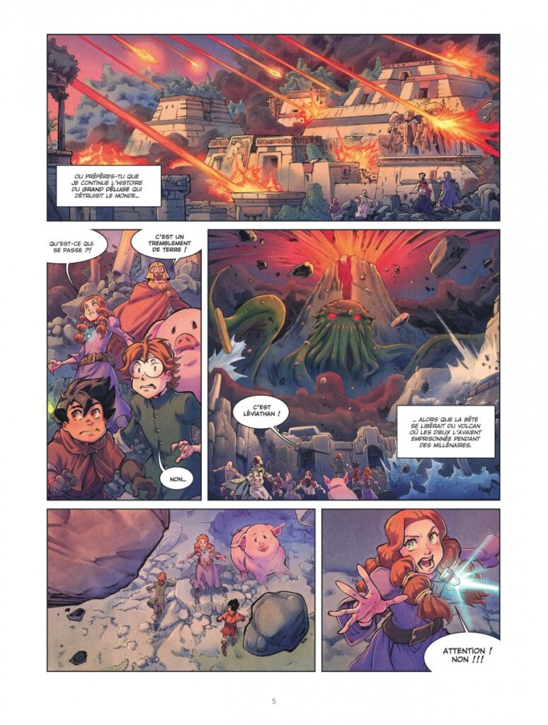 La forêt du temps tome 5 Le Lombard planche 5