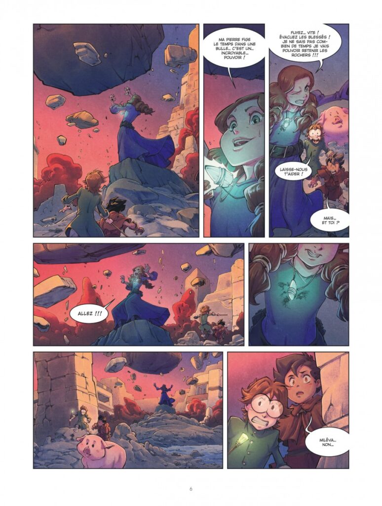 La forêt du temps tome 5 Le Lombard planche 6