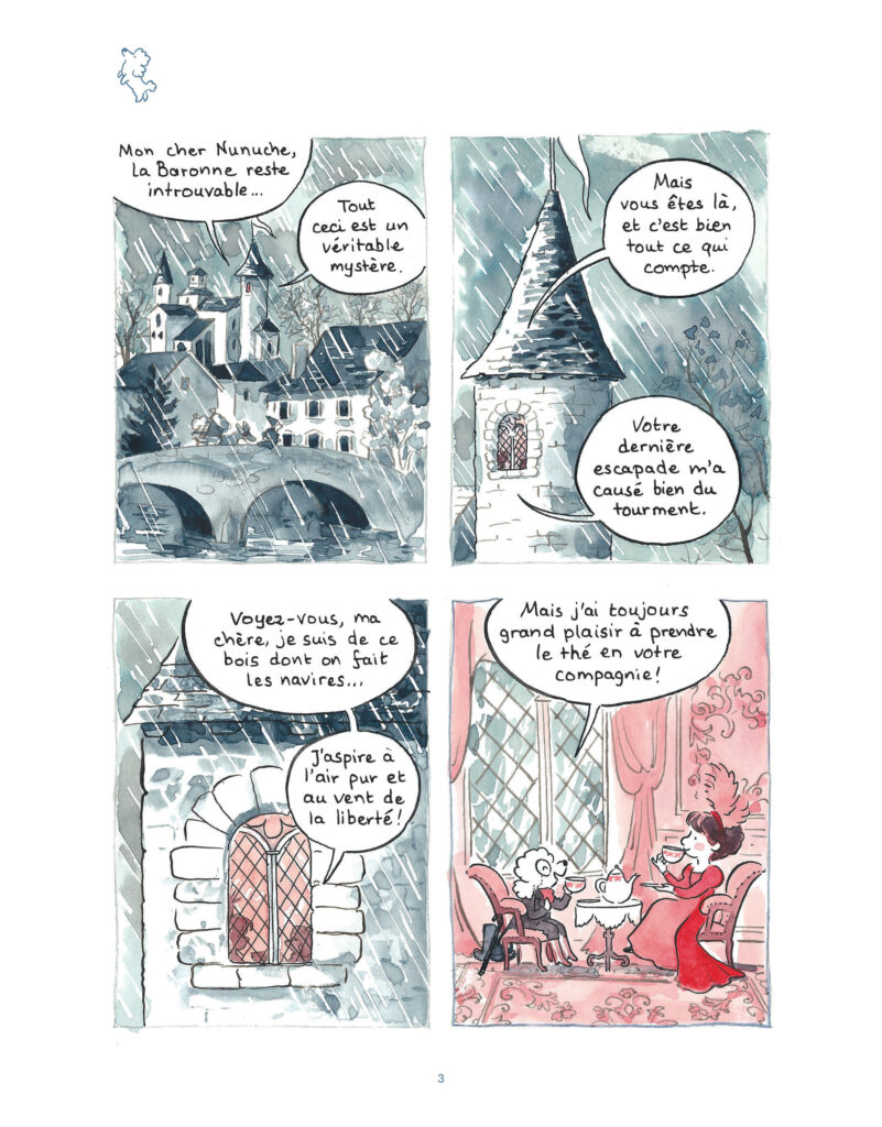 Nunuche tome 3 Dargaud planche 3