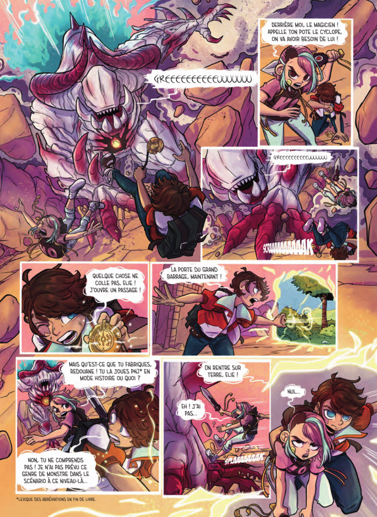 Les Porteurs d'Artefacts tome 2 Albin Michel planche