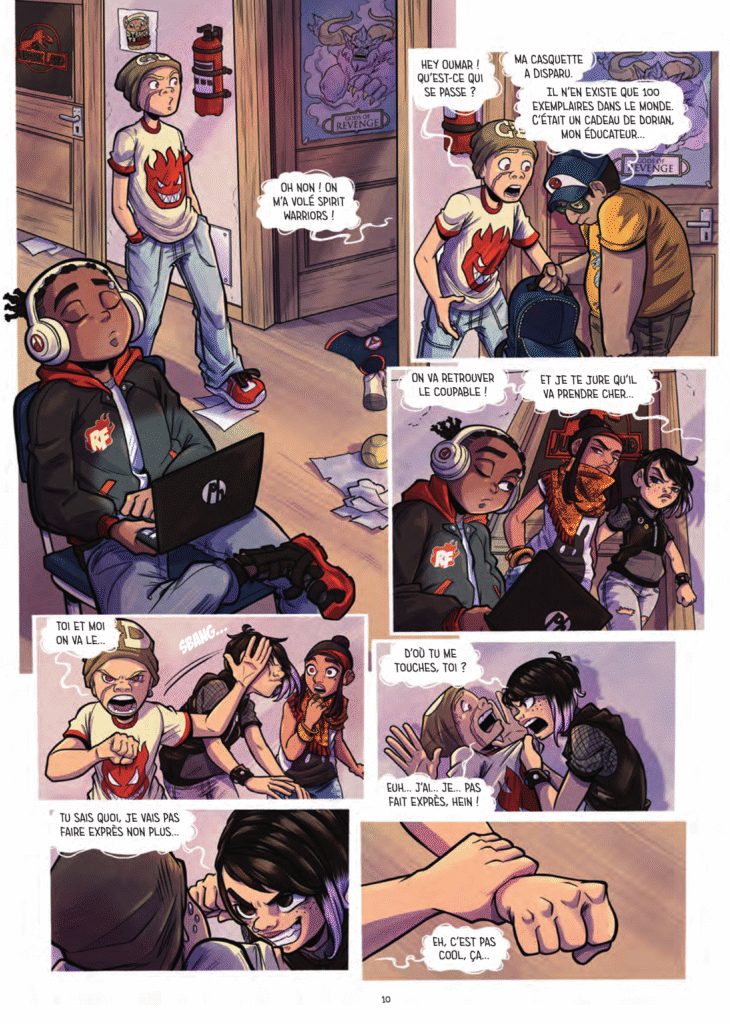 Les Porteurs d'Artefacts tome 2 Albin Michel planche 10