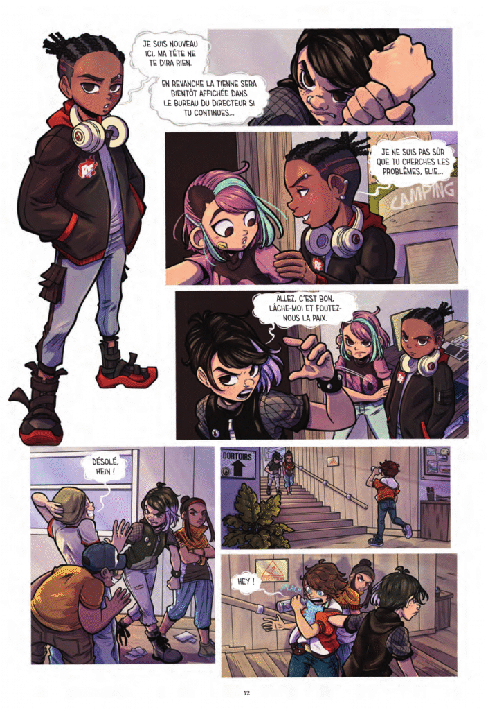 Les Porteurs d'Artefacts tome 2 Albin Michel planche 12
