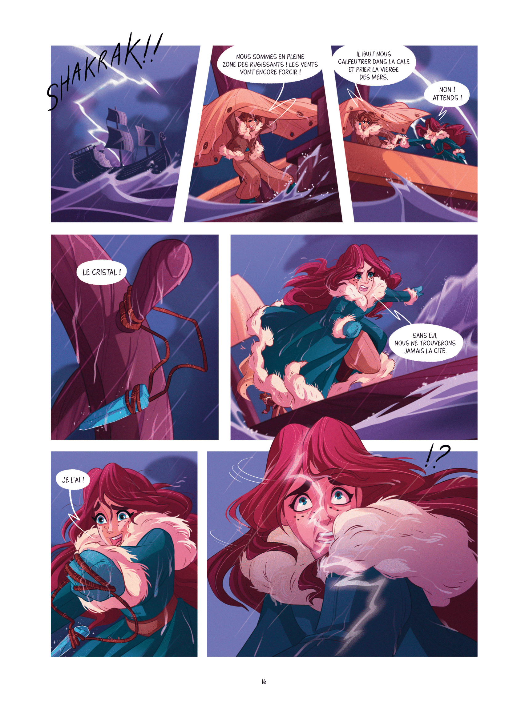 Jeanne des Embruns tome 2 Glénat p16