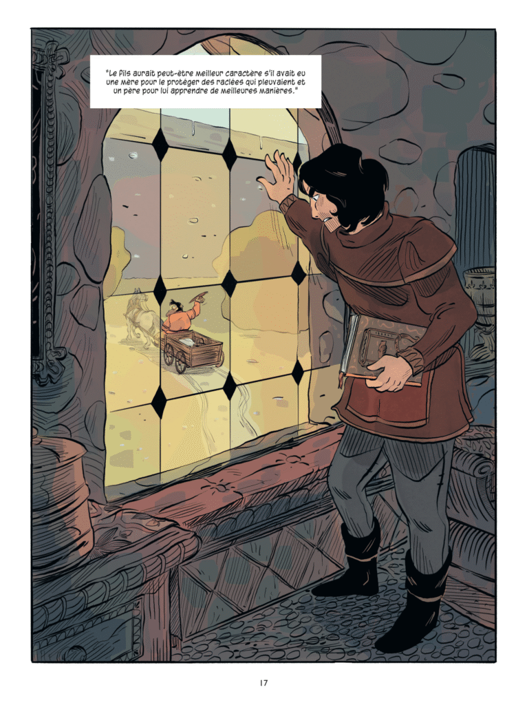 Le temps des pivoines Glénat planche 17
