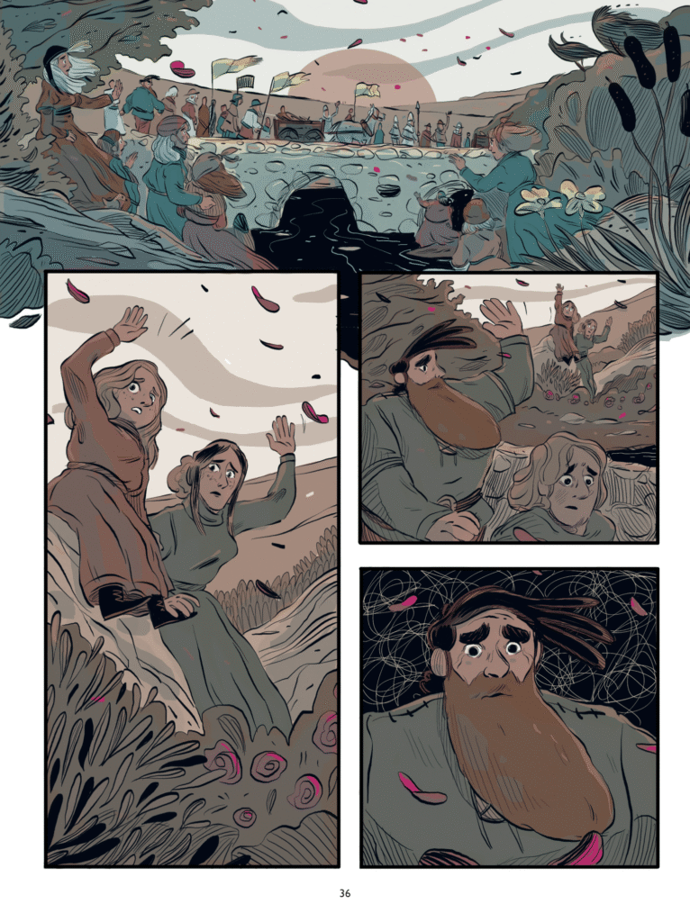 Le temps des pivoines Glénat planche 36