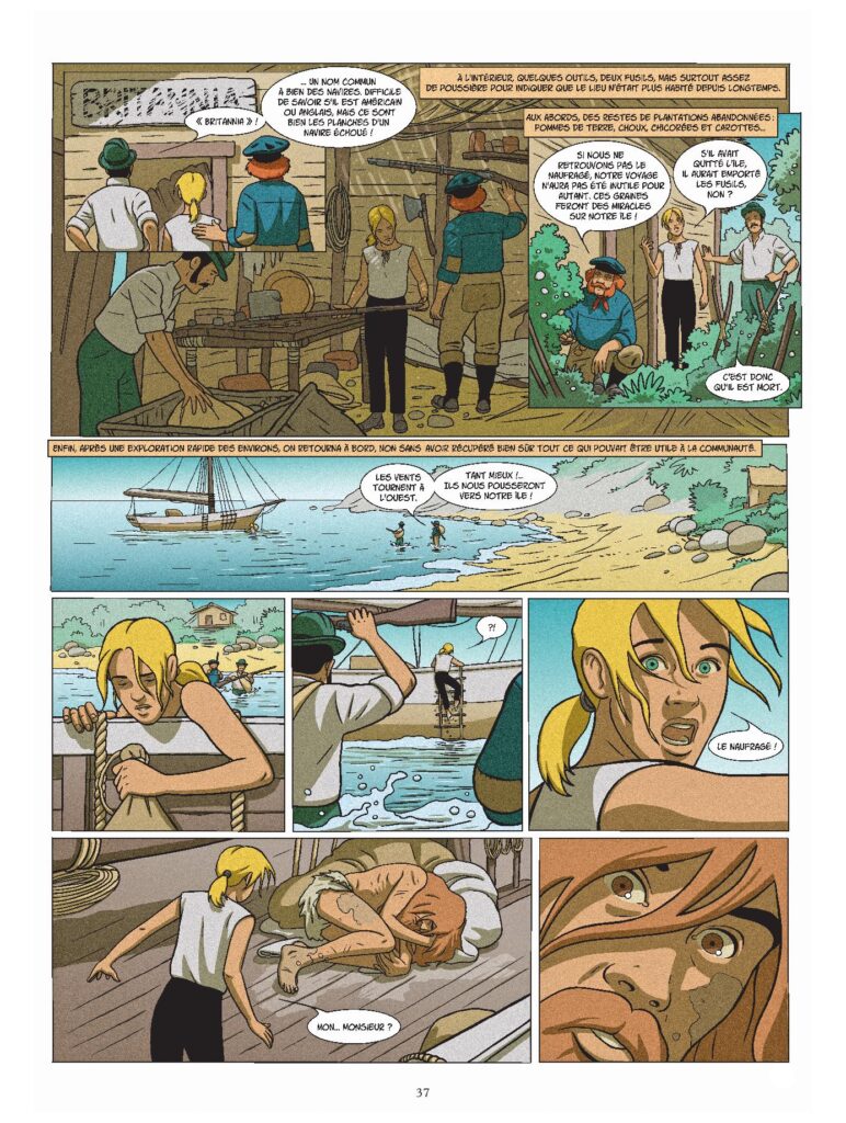 L'Ile mystérieuse Glénat p37