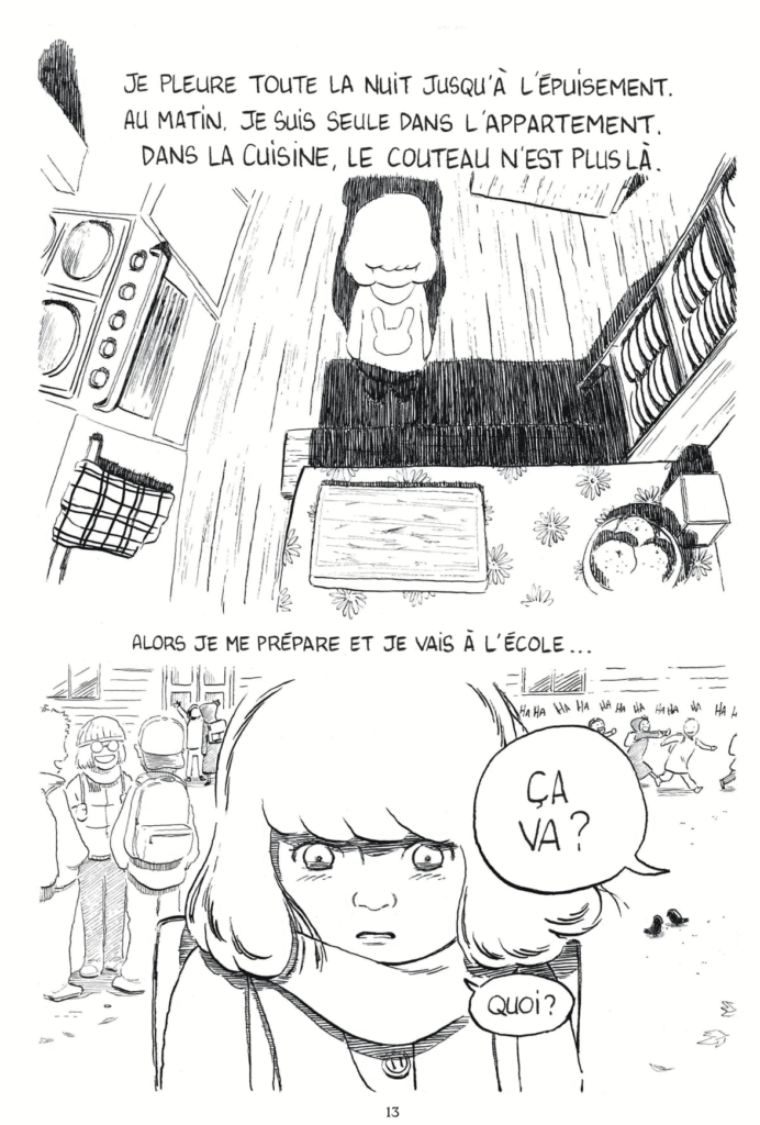 La petite fille oubliée Bubble p13