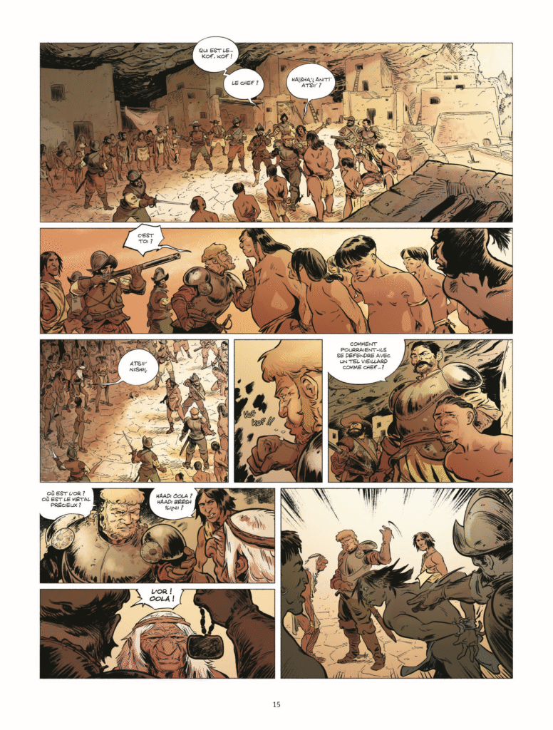 Six troisième partie : Le serment de Gabaldón Dargaud p15