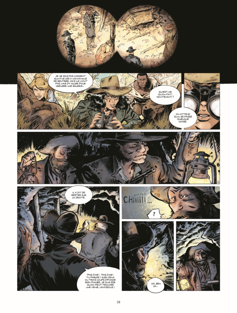 Six troisième partie : Le serment de Gabaldón Dargaud p28