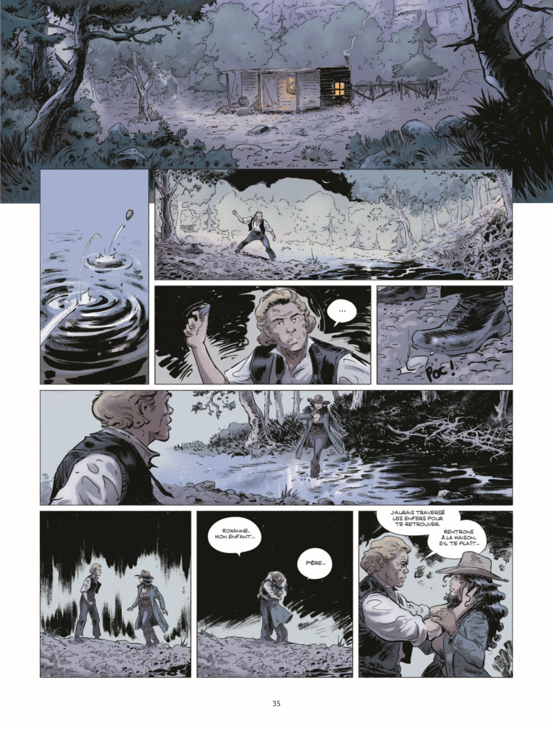 Six troisième partie : Le serment de Gabaldón Dargaud p35