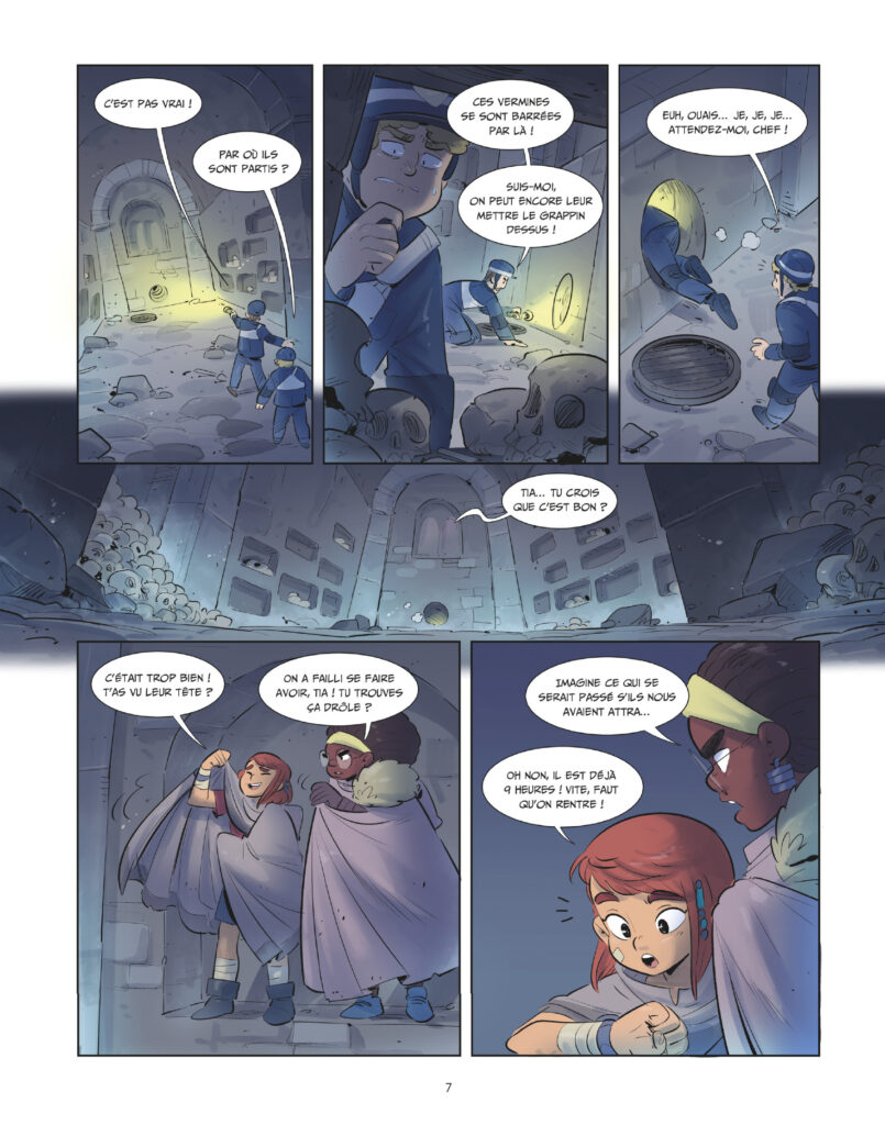 Tia et le monde enfoui Bayard Jeunesse planche 7