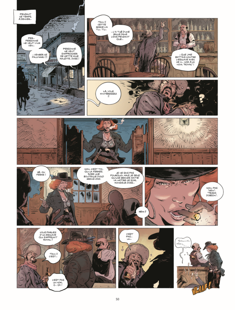 Six troisième partie : Le serment de Gabaldón Dargaud p50
