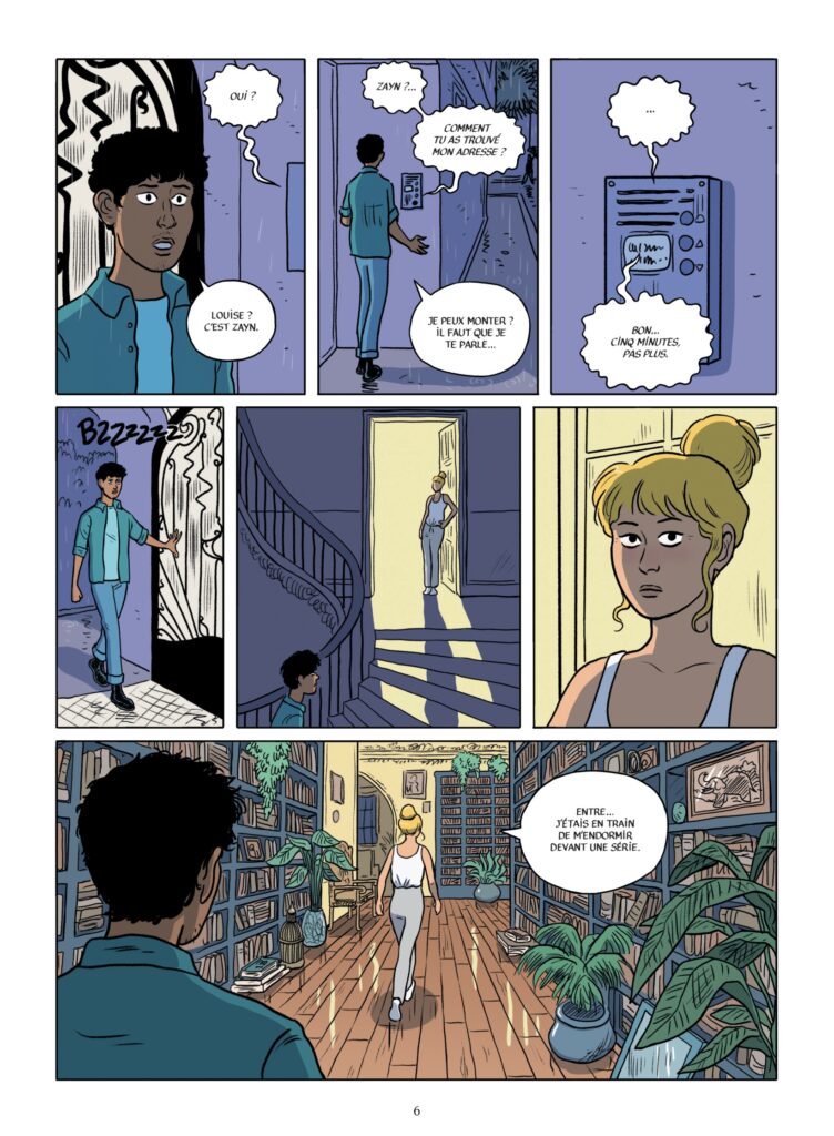L'amourante Glénat p6