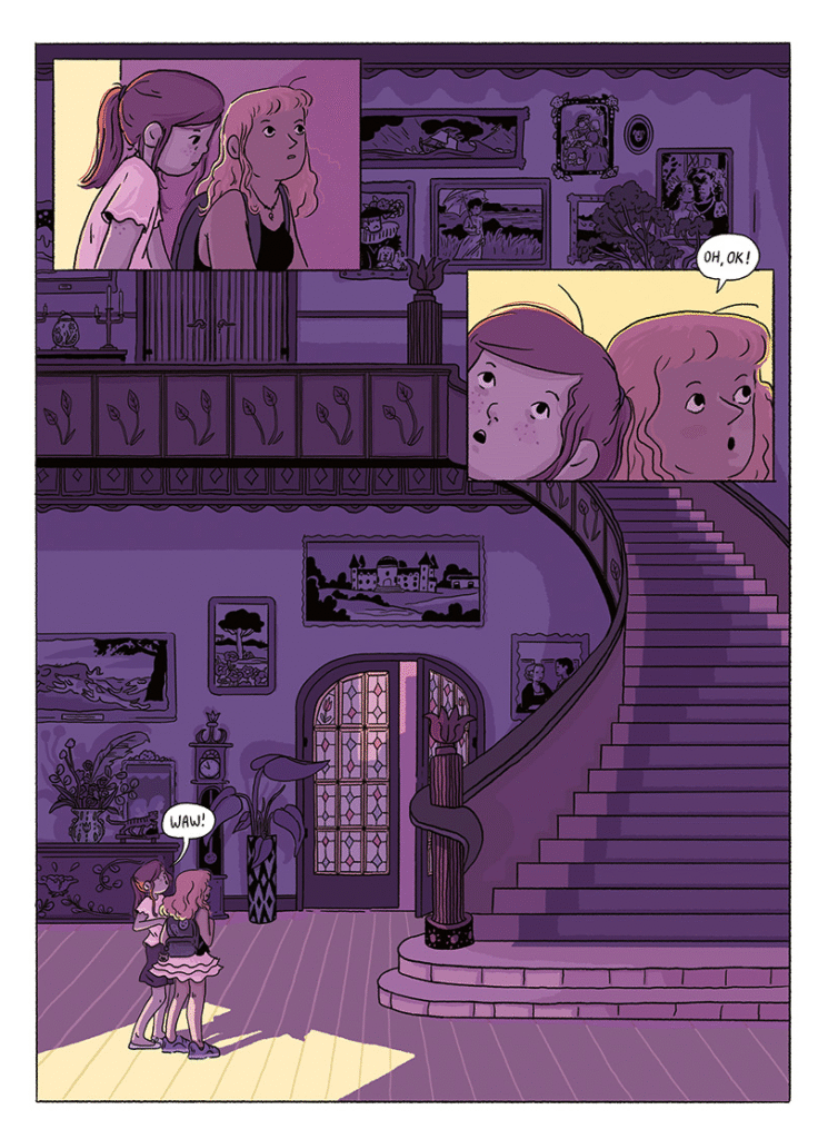 Entre elles Sarbacane planche