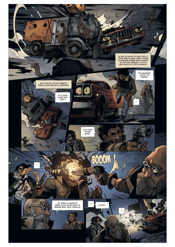 Food Truck War tome 1 Oxymore Editions planche