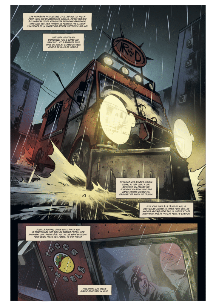 Food Truck War tome 1 Oxymore Editions planche