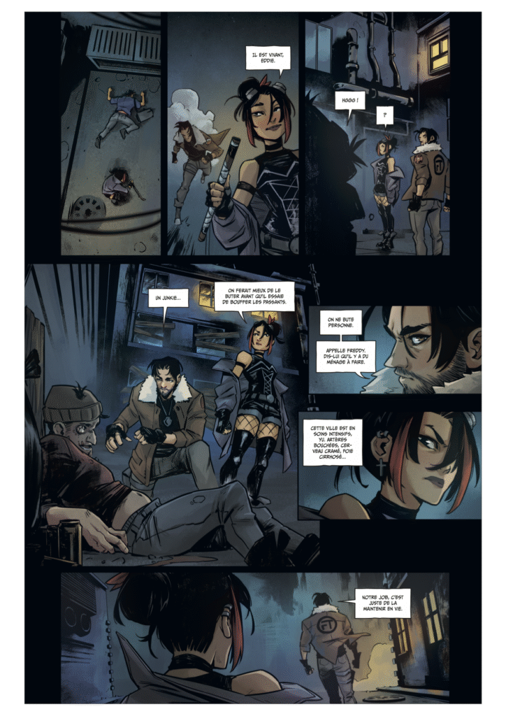 Food Truck War tome 1 Oxymore Editions planche