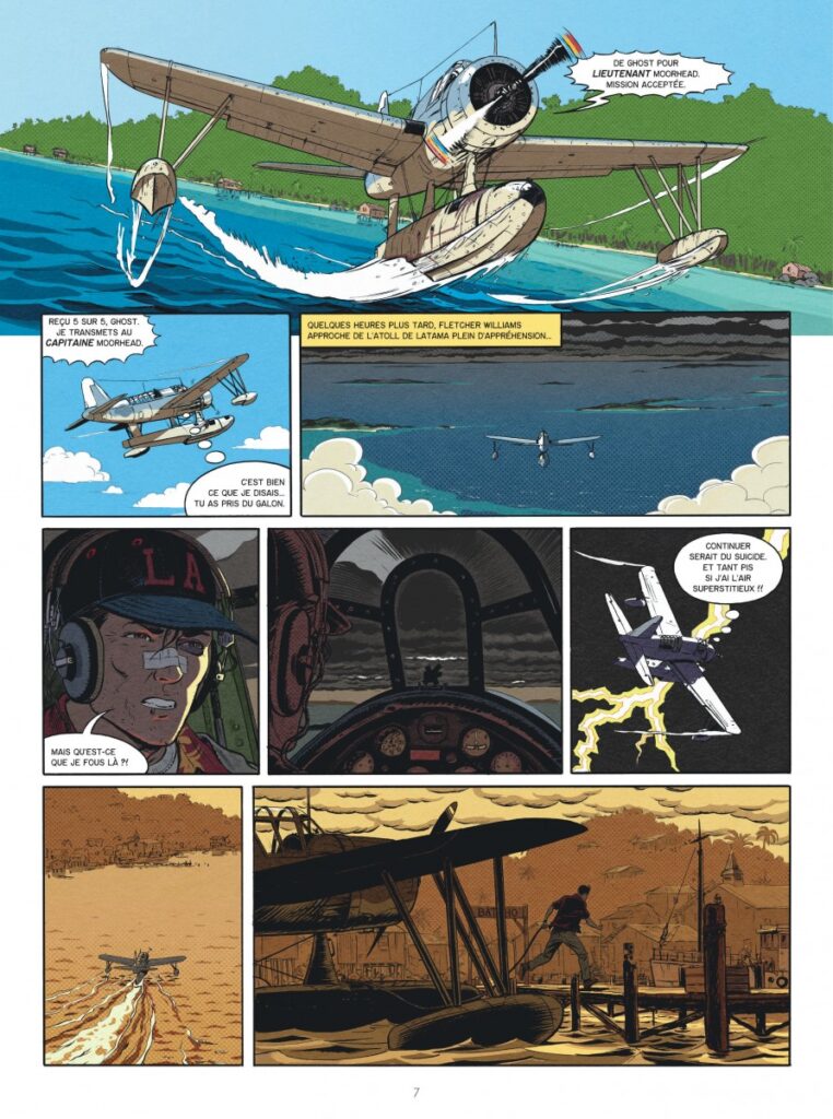 Ghost Squadron tome 1 Dupuis-Zéphyr planche 7