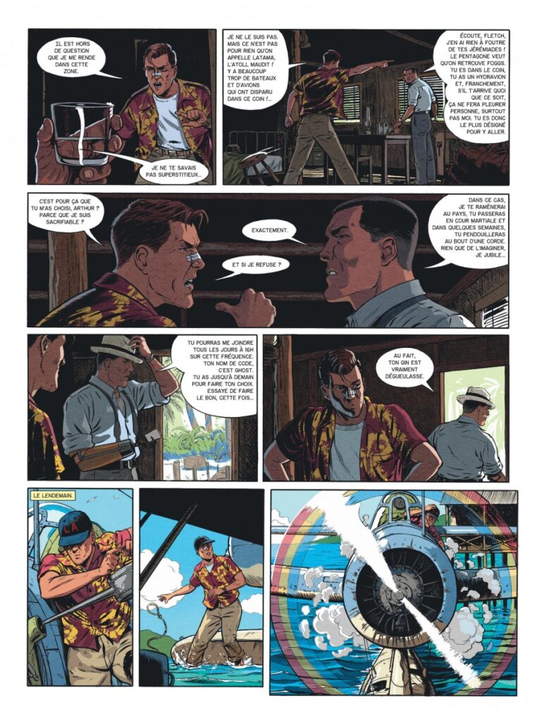Ghost Squadron tome 1 Dupuis-Zéphyr planche 6