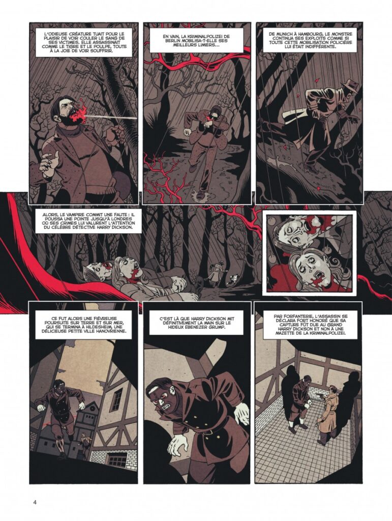 Harry Dickson tome 3 Dupuis planche 4