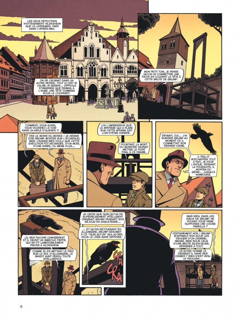 Harry Dickson tome 3 Dupuis planche 6