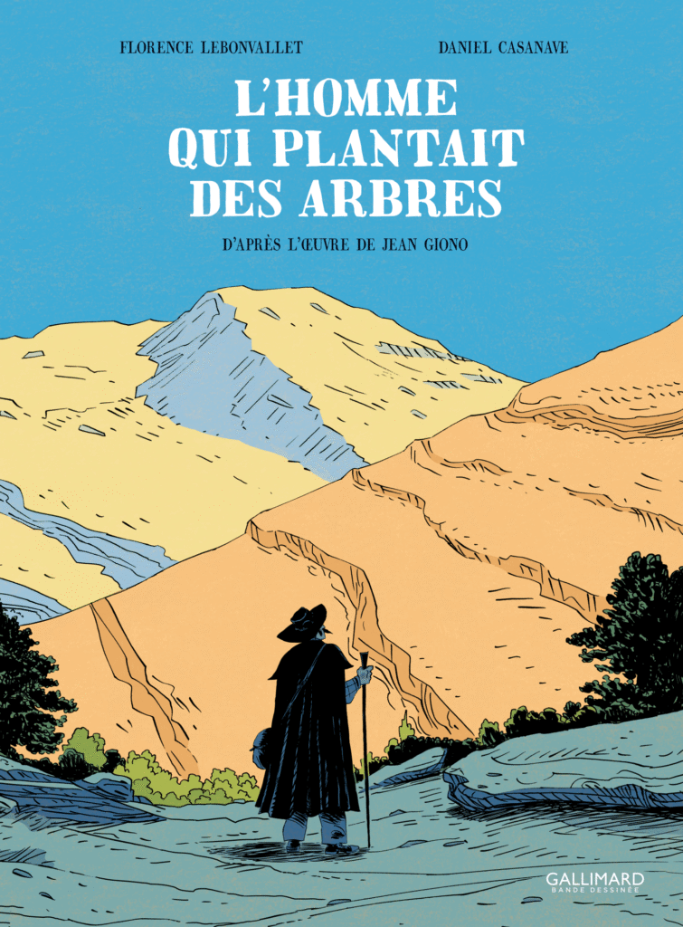 L'homme qui plantait des arbres Gallimard BD couverture
