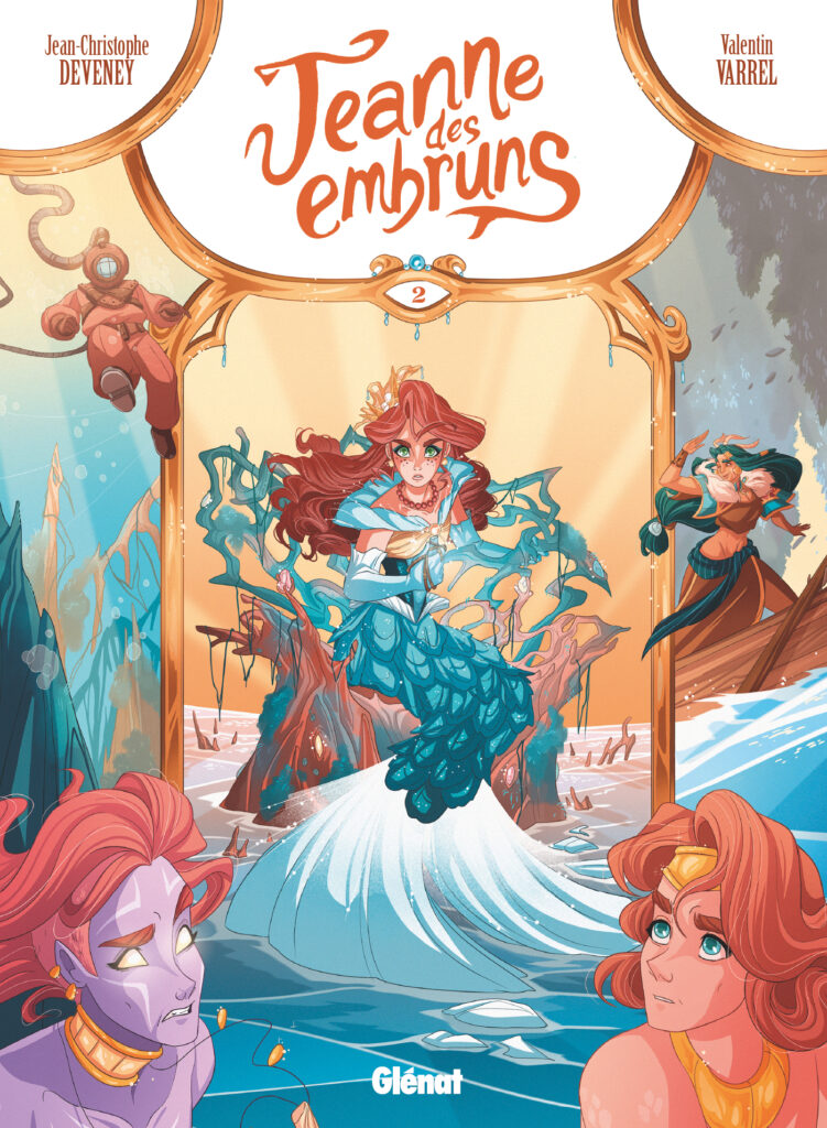 Jeanne des Embruns tome 2 Glénat couverture