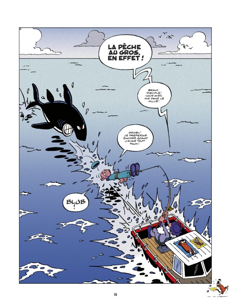 Léonard tome 56 Le Lombard planche 16