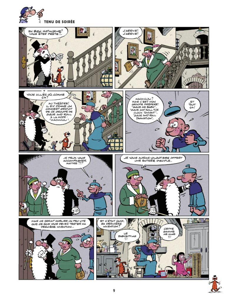 Léonard tome 56 Le Lombard planche 9