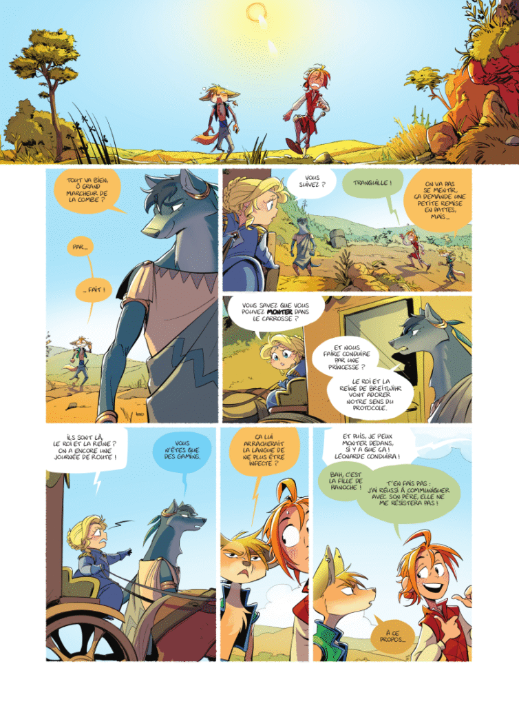 Léonarde tome 2 Drakoo planche