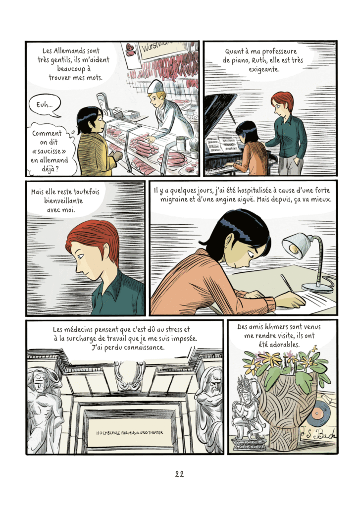 Le piano de Leipzig Gallimard Bande Dessinée 2025 planche 22