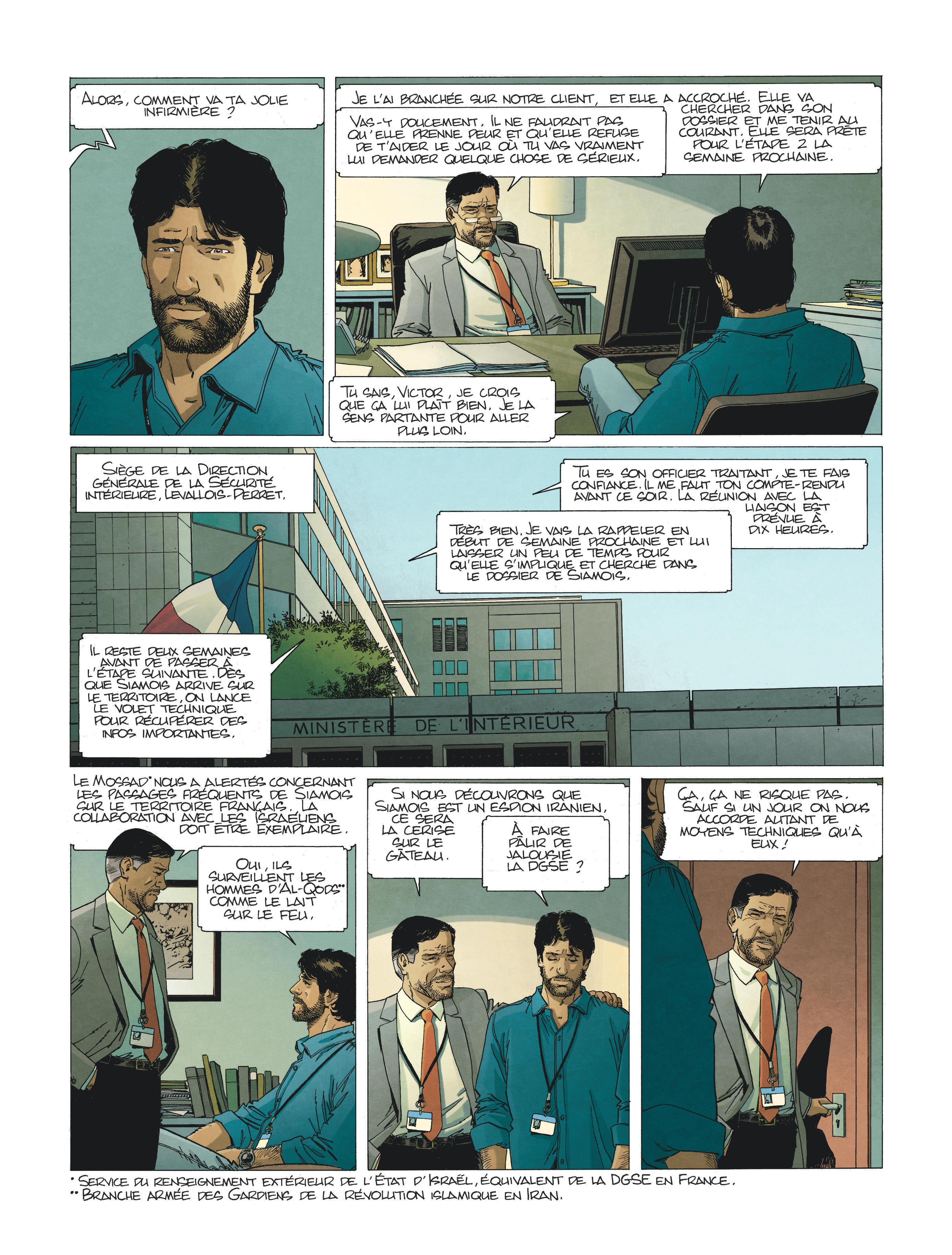 Intelligences Dargaud planche