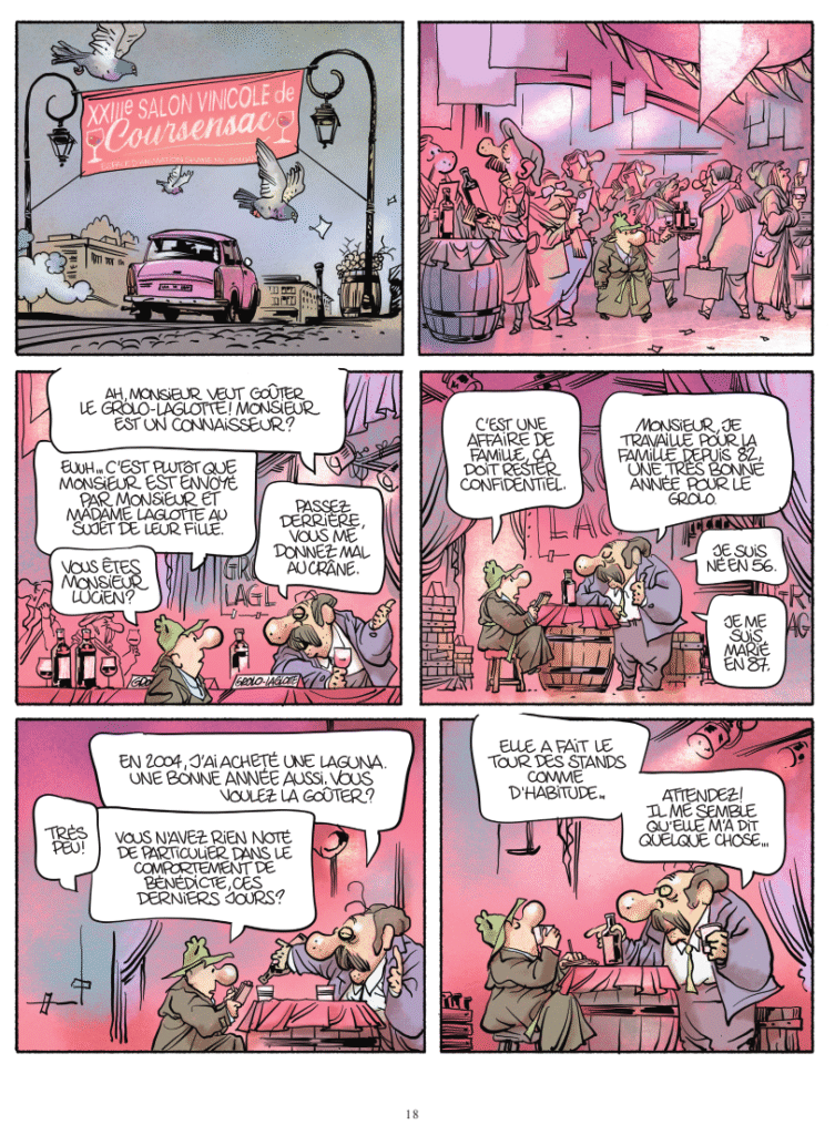 Palmer dans le Rouge Dargaud p18