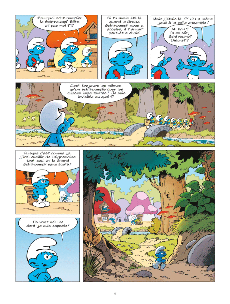 Les Schtroumpfs tome 43 Le Lombard p6