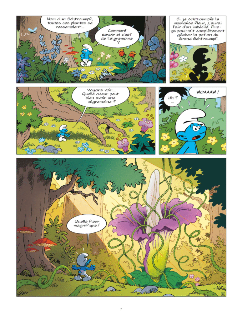 Les Schtroumpfs tome 43 Le Lombard p7