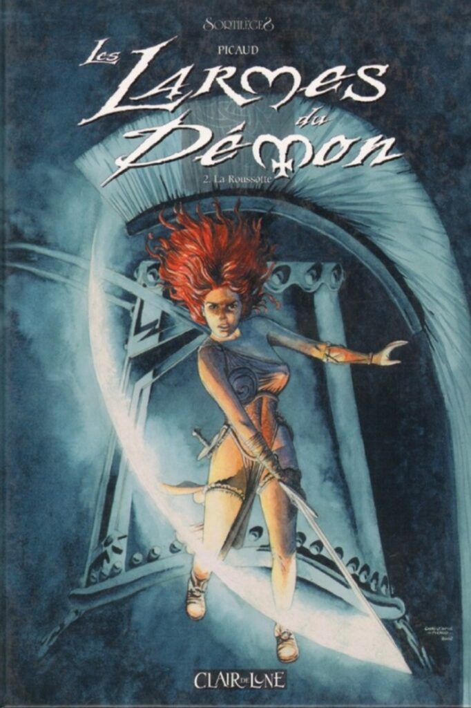 Couverture Les larmes du démon © Clair de Lune