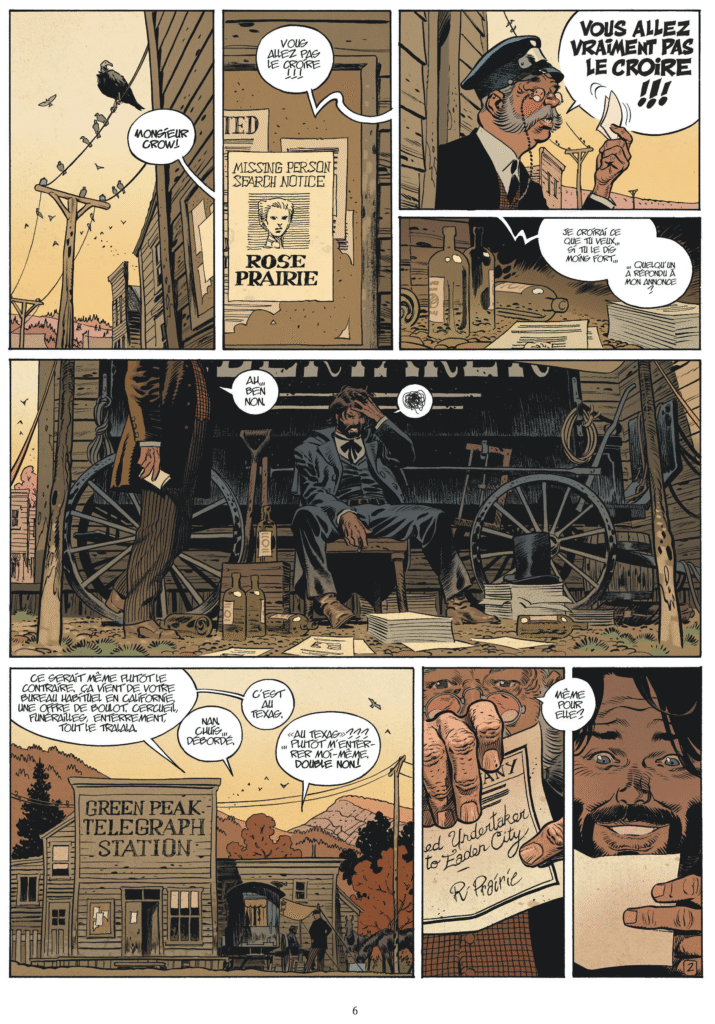 Undertaker tome 7 Dargaud planche 6