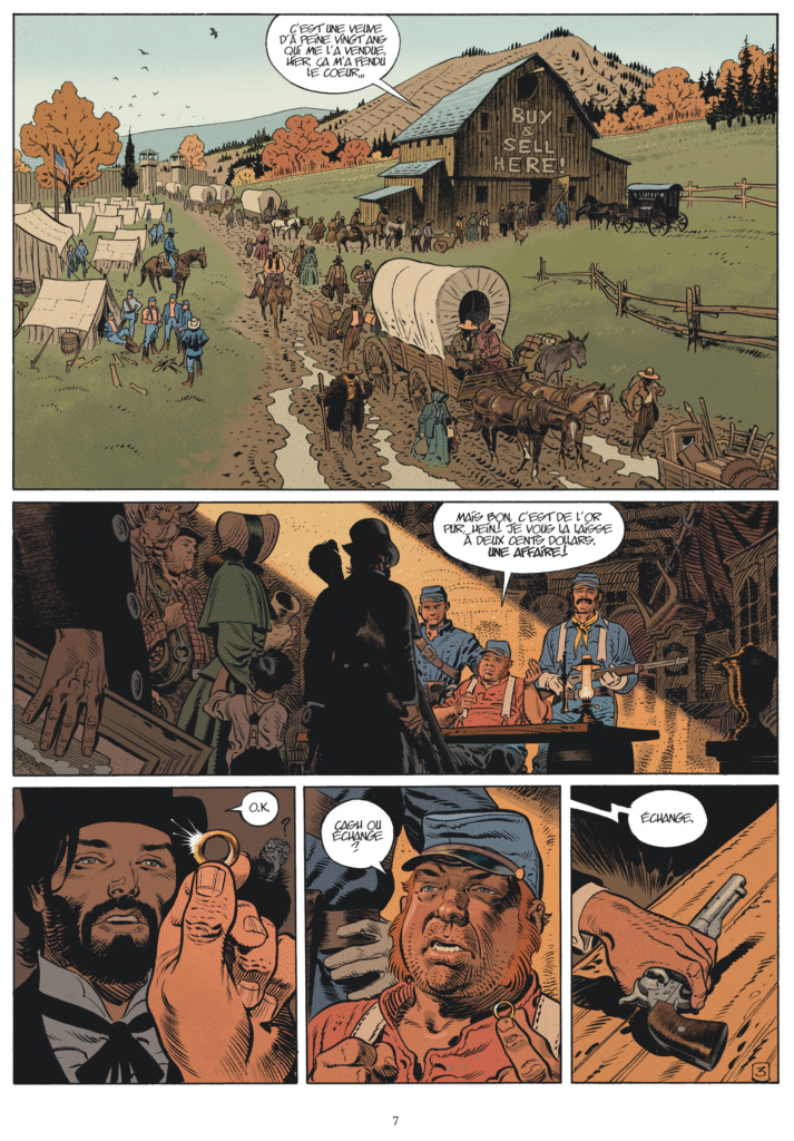 Undertaker tome 7 Dargaud planche 7