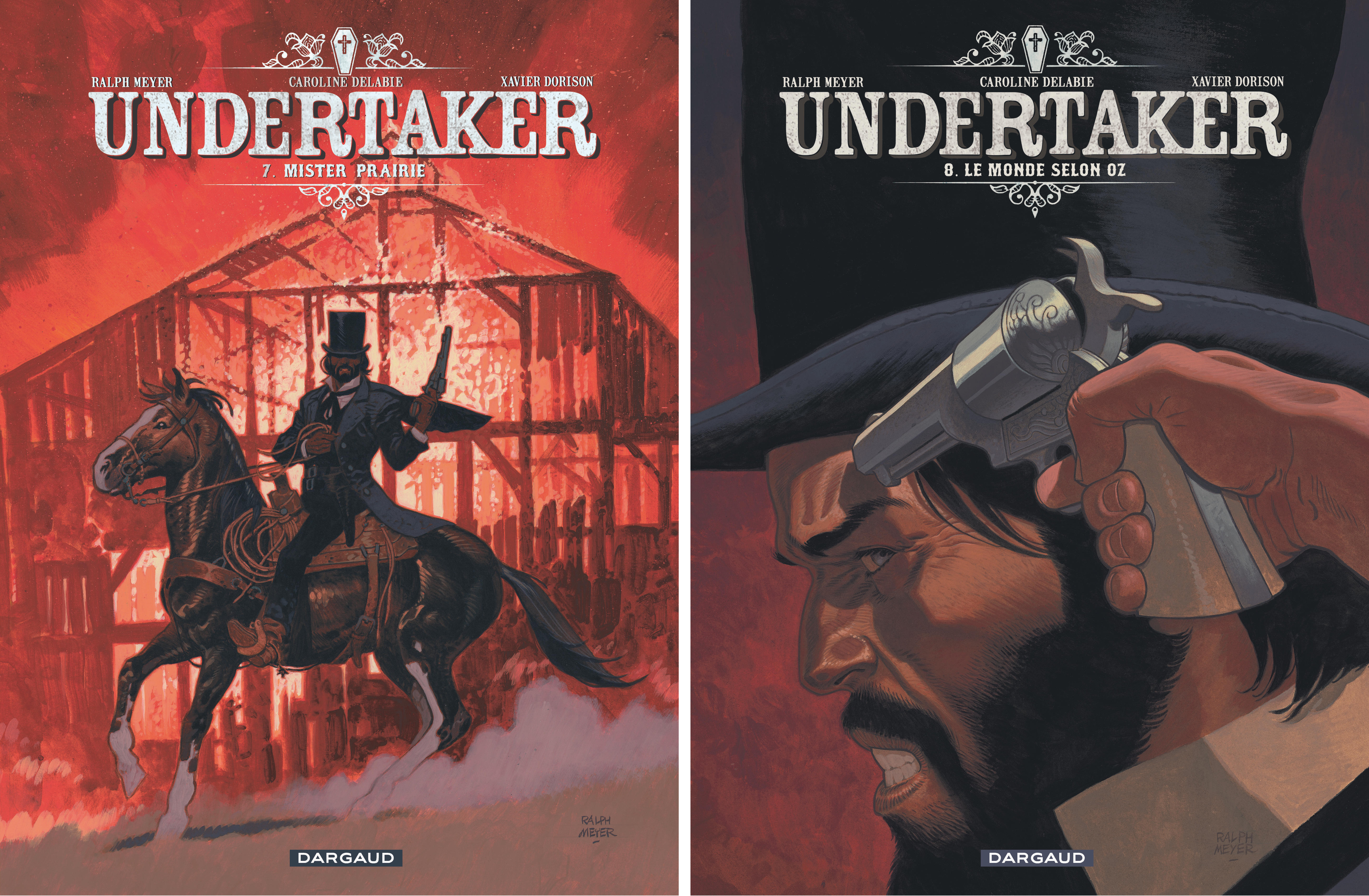 Undertaker tomes 7 et8 Dargaud couverture