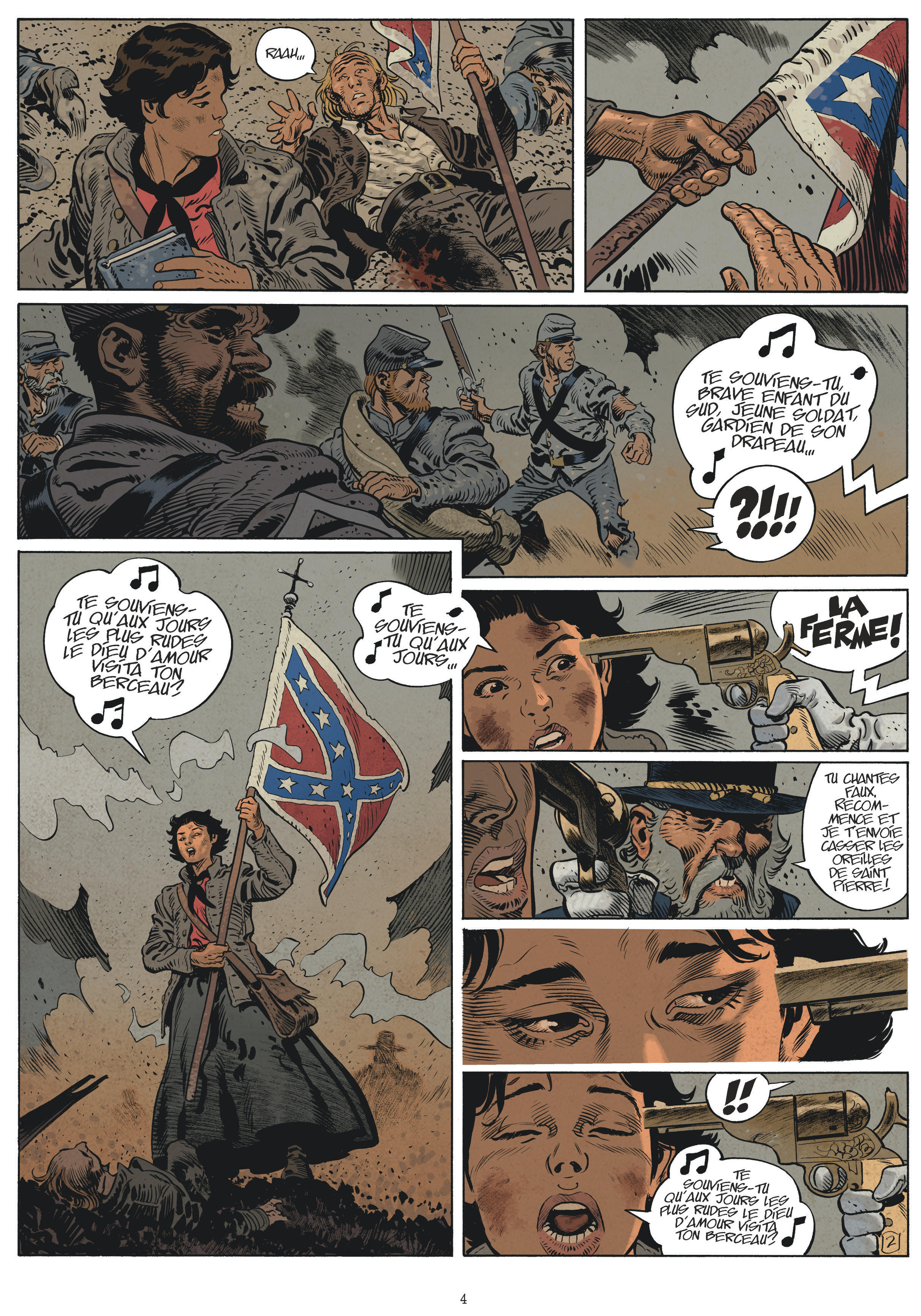 Undertaker tome 8 Dargaud planche 4